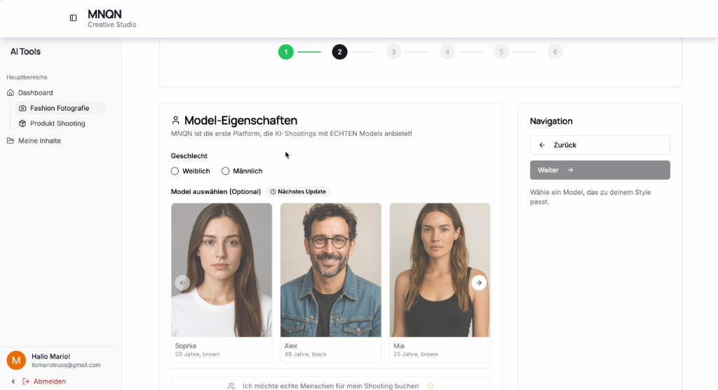 MANNEQUIN.AI: Interactive Virtual Fitting